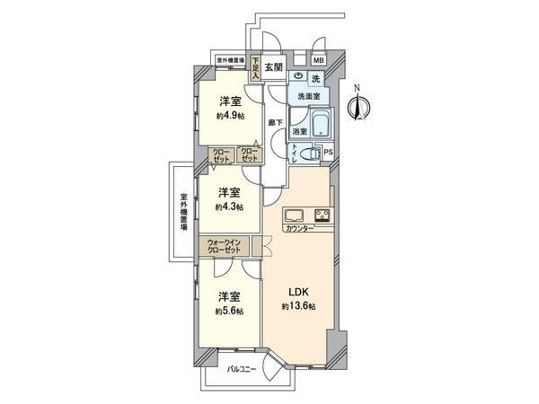 間取図(平面図)