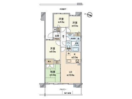 間取図(平面図)