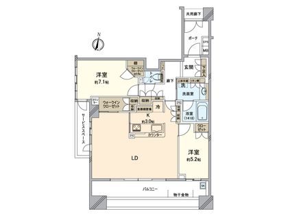 間取図(平面図)
