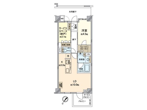 プレミスト金町 間取図(平面図)