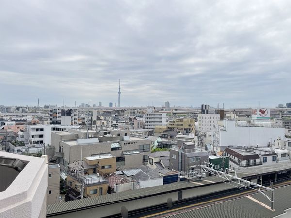 コスモ堀切菖蒲園駅前 バルコニーからの眺望