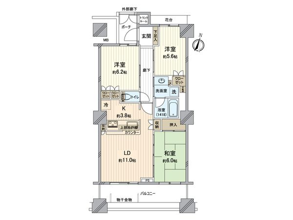 ヴィナシス金町タワーレジデンス 間取図(平面図) ヴィナシス金町タワーレジデンス 間取図(平面図)