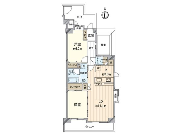 間取図(平面図)