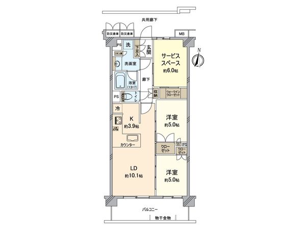 レーベン北綾瀬REVANCE 間取図(平面図) レーベン北綾瀬REVANCE 間取図(平面図)