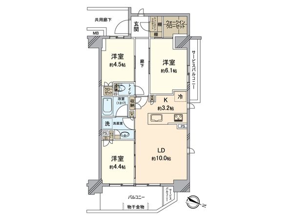 間取図(平面図)