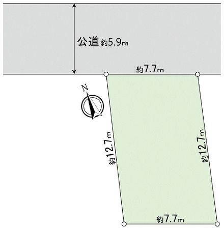 西葛西三丁目 土地 区画図