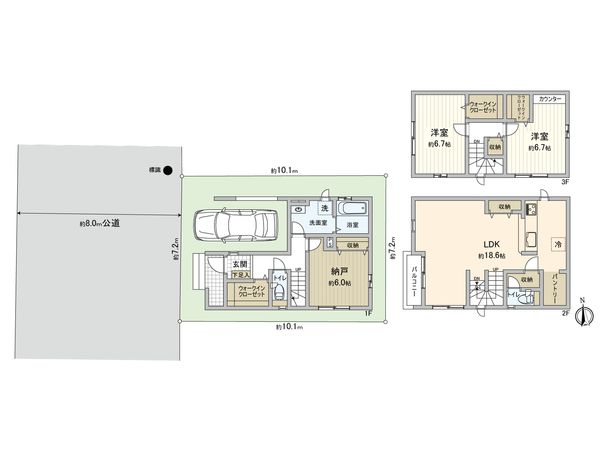 間取図(平面図)