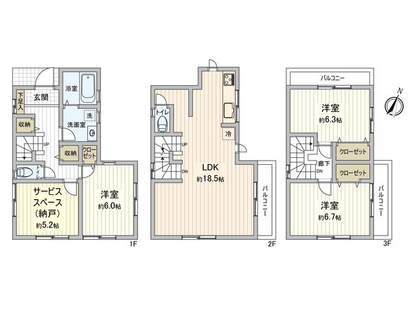 間取図(平面図)