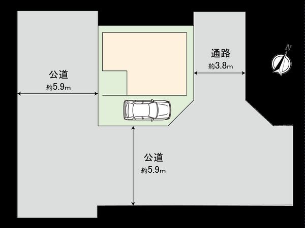 春江町5丁目 新築戸建 区画図