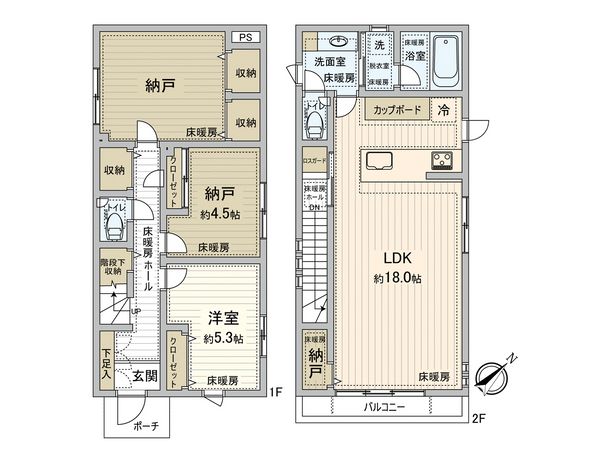 宇喜田町 戸建 間取図(平面図) 宇喜田町 戸建 間取図(平面図)