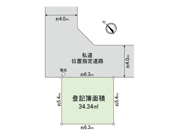 西葛西3丁目戸建 区画図