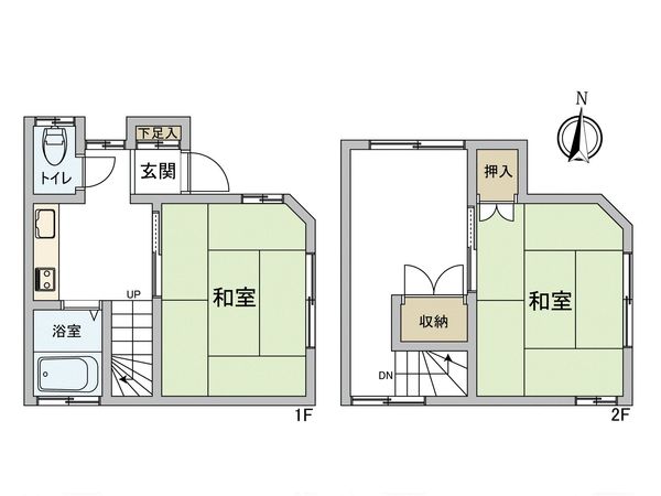 北葛西2丁目戸建 間取図(平面図)