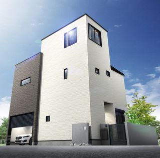 西瑞江3丁目新築一戸建 外観パース図