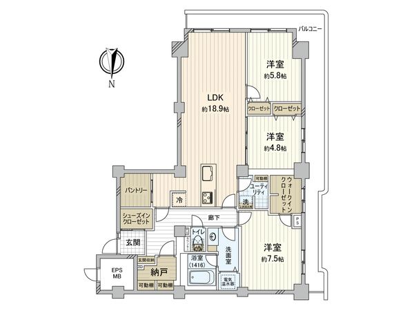 間取図(平面図)