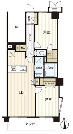 ガーデンハイツ葛西 間取図(平面図) 間取図(平面図)