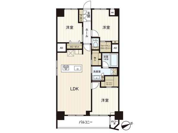 葛西ハイツ 間取図(平面図) 葛西ハイツ 間取図(平面図)