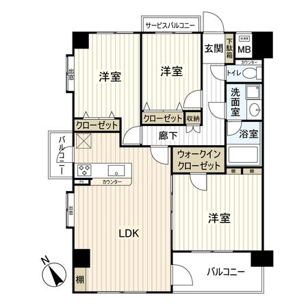 エクセレント船堀 間取図(平面図) エクセレント船堀 間取図(平面図)