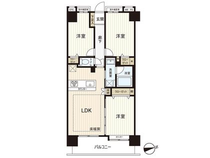 間取図(平面図)