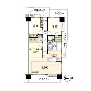 間取図(平面図)