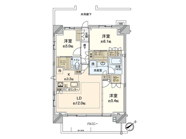 間取図(平面図)