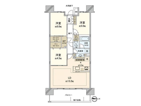 パークホームズ西葛西清新町 間取図(平面図) パークホームズ西葛西清新町 間取図(平面図)