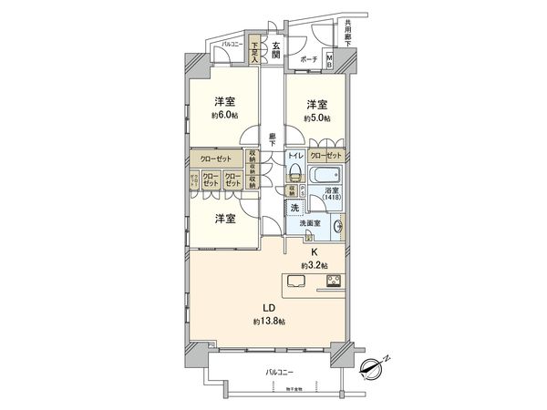 オープンレジデンシャル葛西 間取図(平面図) オープンレジデンシャル葛西 間取図(平面図)