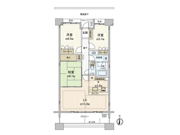 パークホームズ江戸川親水公園 間取図(平面図) パークホームズ江戸川親水公園 間取図(平面図)