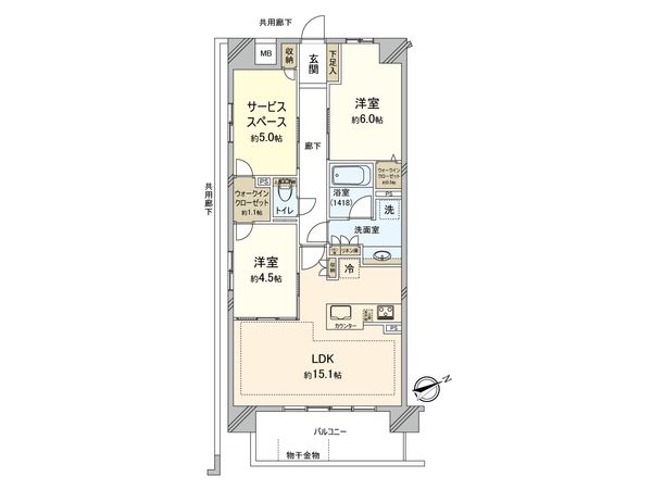 間取図(平面図)