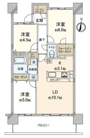 間取図(平面図)