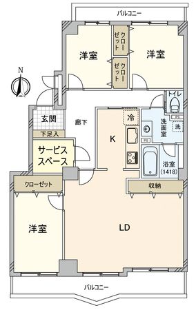 間取図(平面図)