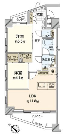 間取図(平面図)