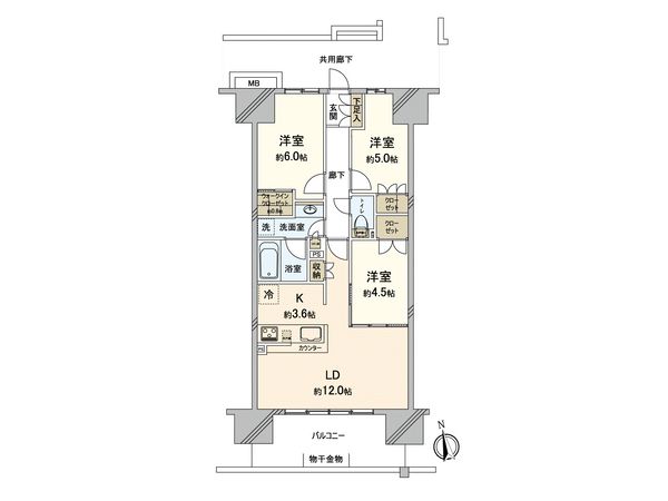 間取図(平面図)