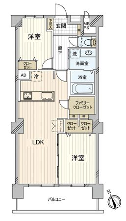 間取図(平面図)