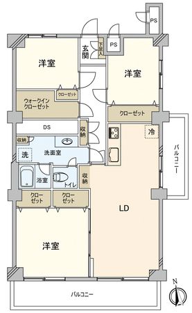 間取図(平面図)