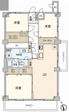 江戸川ハイツ 間取図(平面図) 江戸川ハイツ 間取図(平面図)