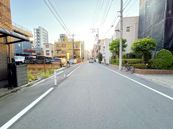 前面道路