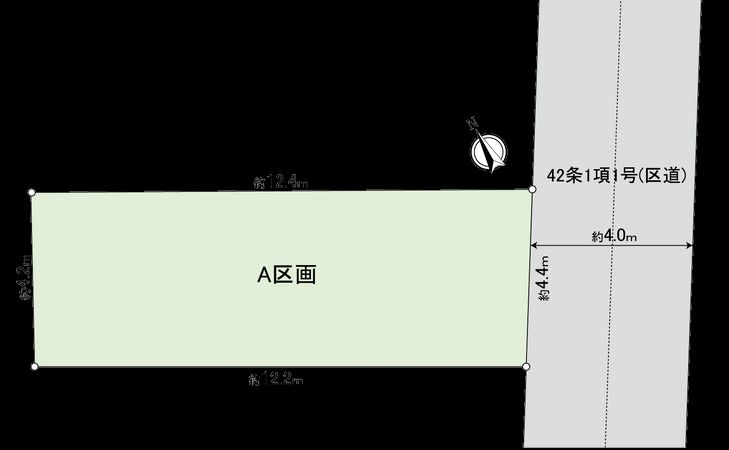 江東区南砂6丁目 土地 区画図