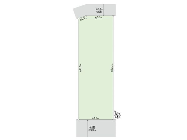市川市宮久保2丁目 土地 区画図 市川市宮久保2丁目 土地 区画図