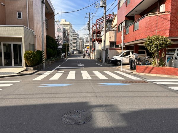 江東区東陽5丁目 土地 前面道路含む外観