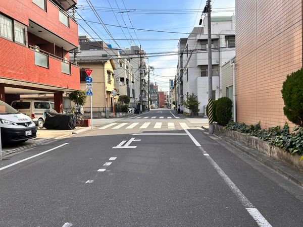 江東区東陽5丁目 土地 前面道路含む外観
