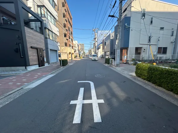 前面道路