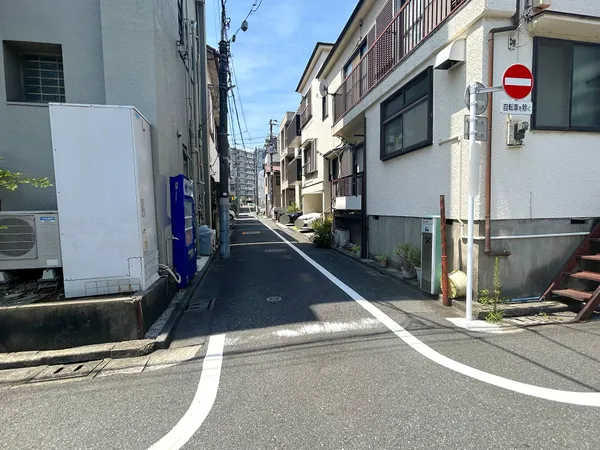 前面道路