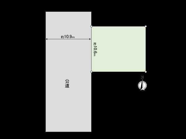 江東区木場6丁目 土地 区画図 江東区木場6丁目 土地 区画図
