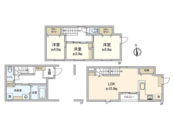 間取図(平面図)