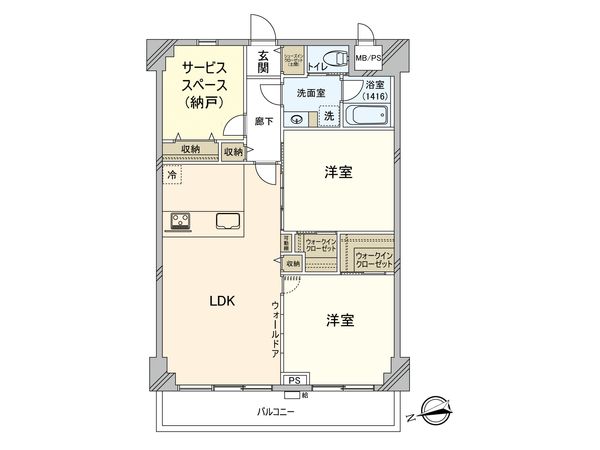 ウェルフェアグリーン南砂 間取図(平面図) ウェルフェアグリーン南砂 間取図(平面図)