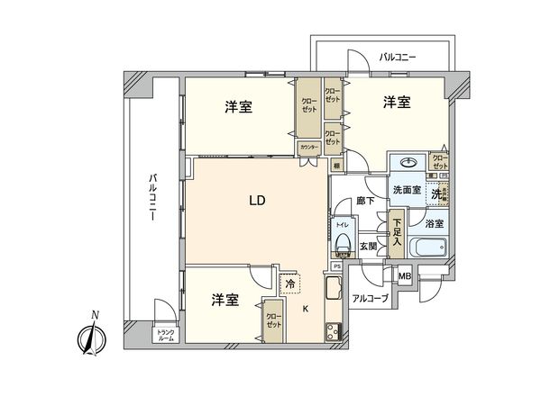 間取図(平面図)