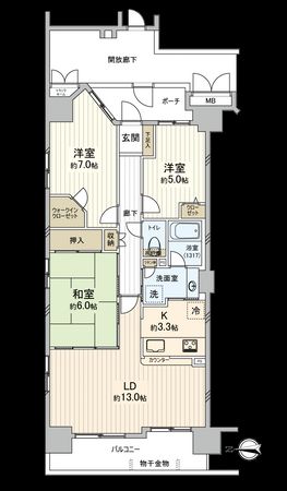 間取図(平面図)