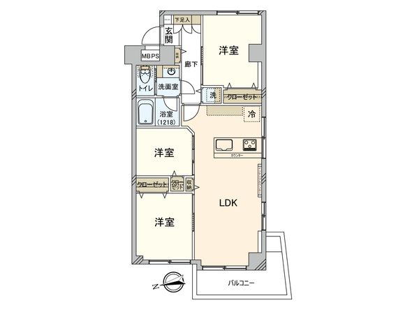 トーア南砂マンション 間取図(平面図) 間取図(平面図)