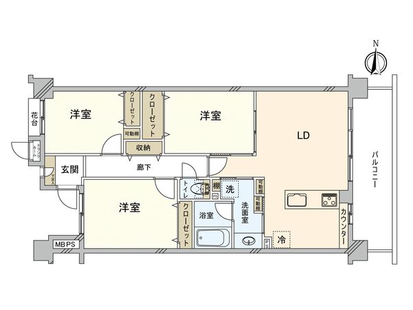 間取図(平面図)