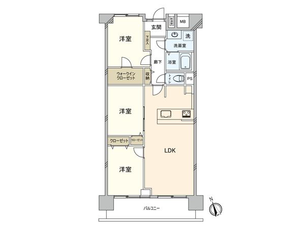 間取図(平面図)